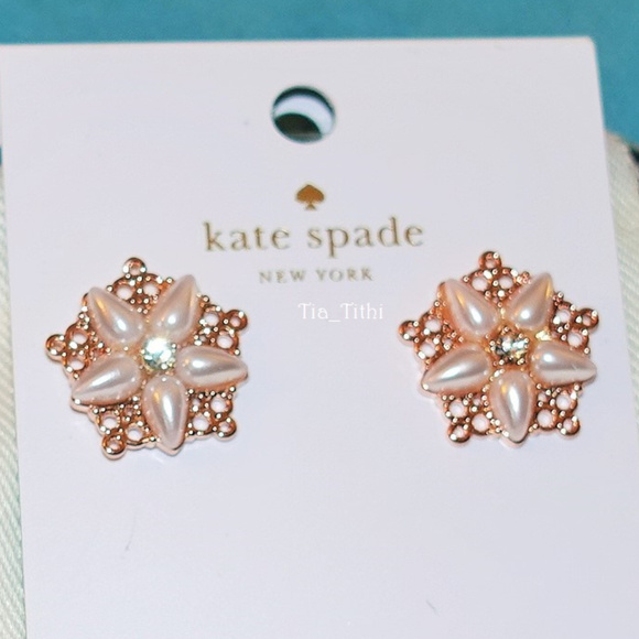 kate spade Jewelry - Kate Spade Chantilly Charm Earrings